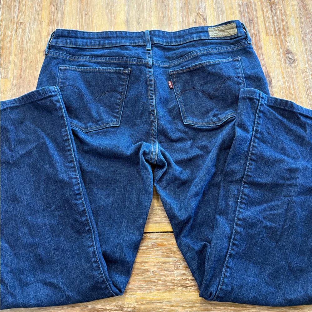 Levi’s San Francisco Women’s Dark Blue Slight Curve Classic Bootcut Jeans. 14 - Picture 6 of 6